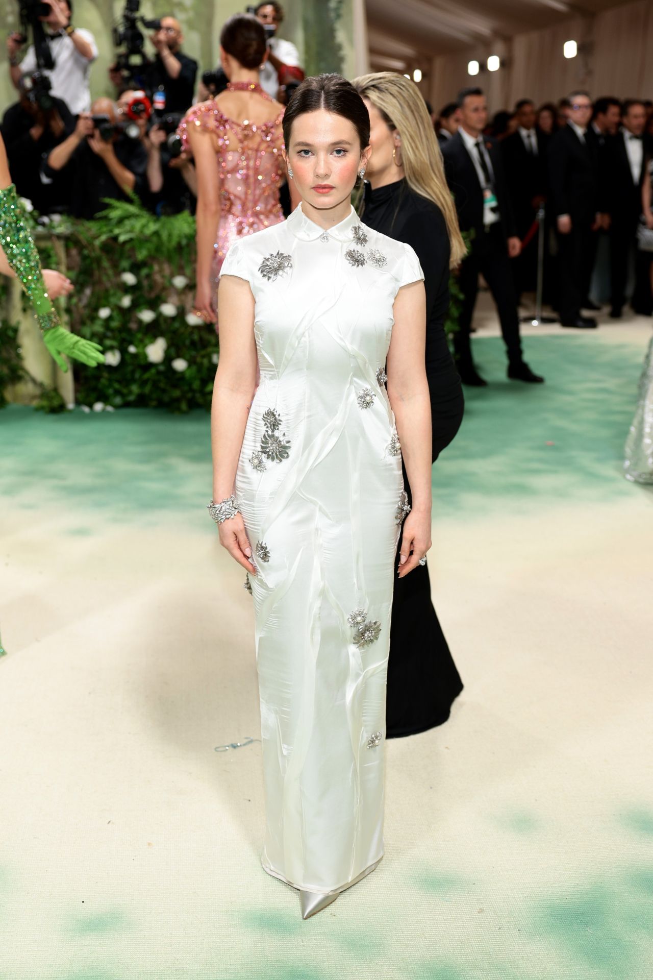 CAILEE SPAENY AT MET GALA 2024 IN NEW YORK1